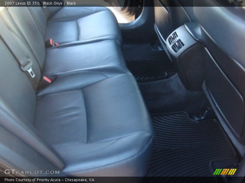 Black Onyx / Black 2007 Lexus ES 350