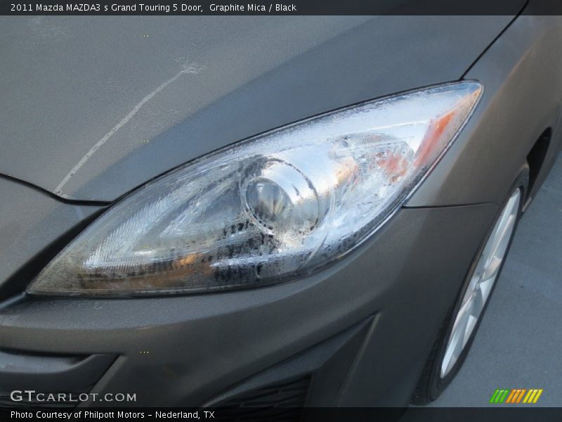 Graphite Mica / Black 2011 Mazda MAZDA3 s Grand Touring 5 Door