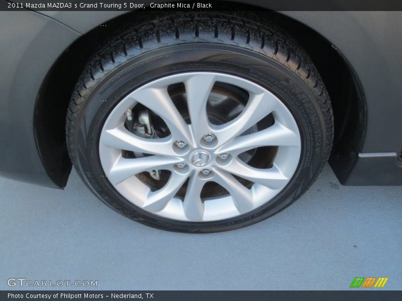 Graphite Mica / Black 2011 Mazda MAZDA3 s Grand Touring 5 Door