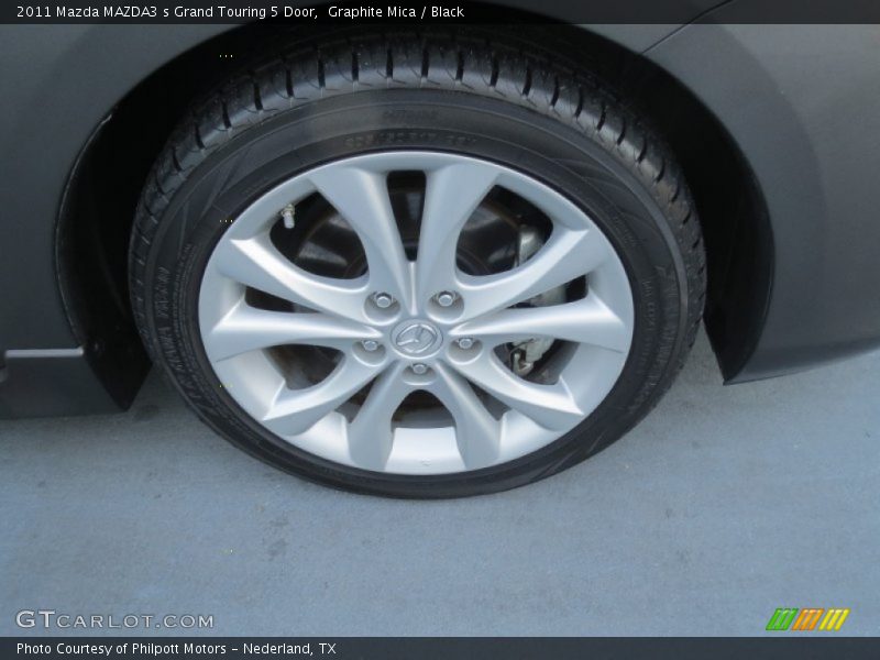 Graphite Mica / Black 2011 Mazda MAZDA3 s Grand Touring 5 Door