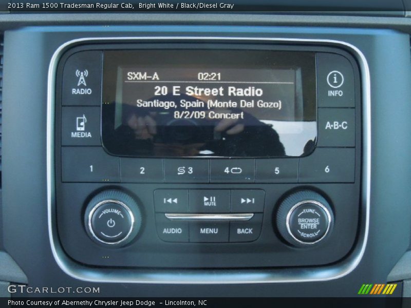 Controls of 2013 1500 Tradesman Regular Cab