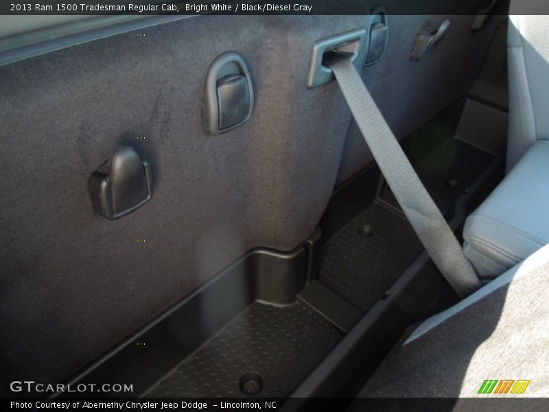 Bright White / Black/Diesel Gray 2013 Ram 1500 Tradesman Regular Cab