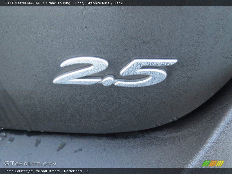 Graphite Mica / Black 2011 Mazda MAZDA3 s Grand Touring 5 Door
