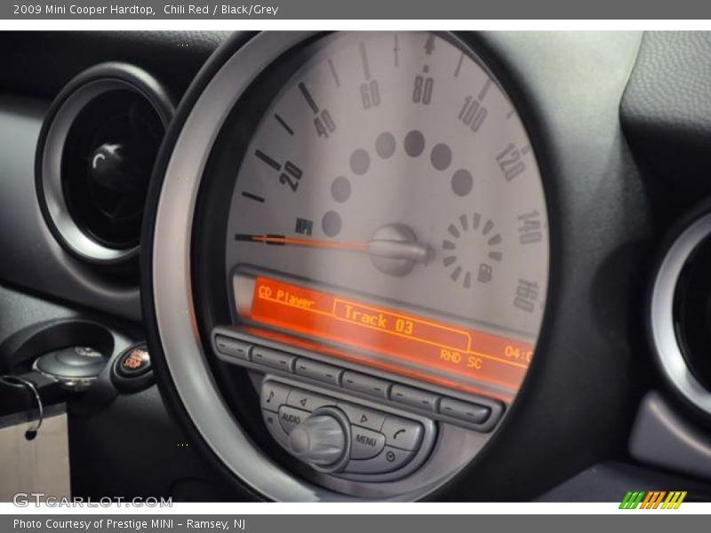 Chili Red / Black/Grey 2009 Mini Cooper Hardtop