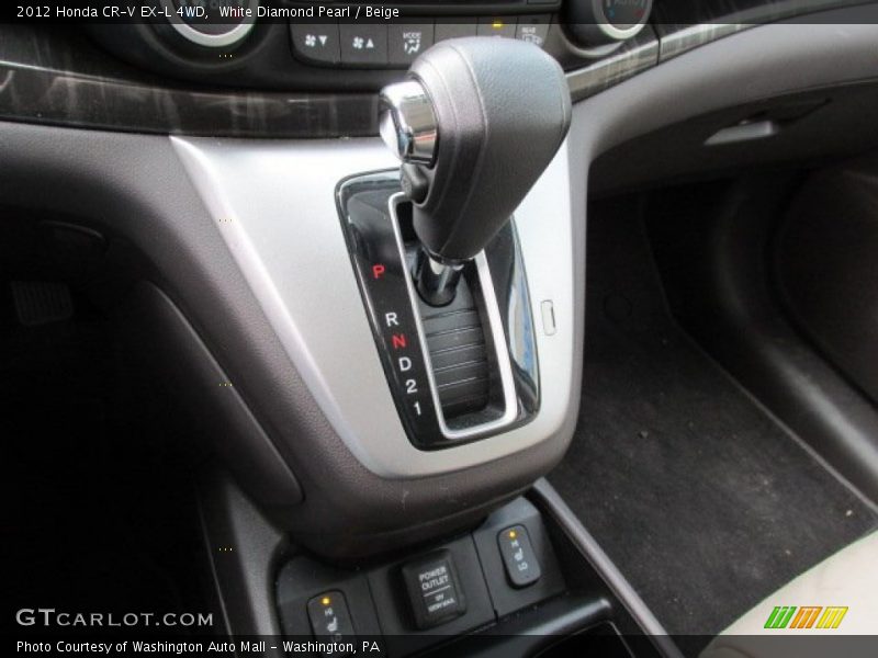  2012 CR-V EX-L 4WD 5 Speed Automatic Shifter