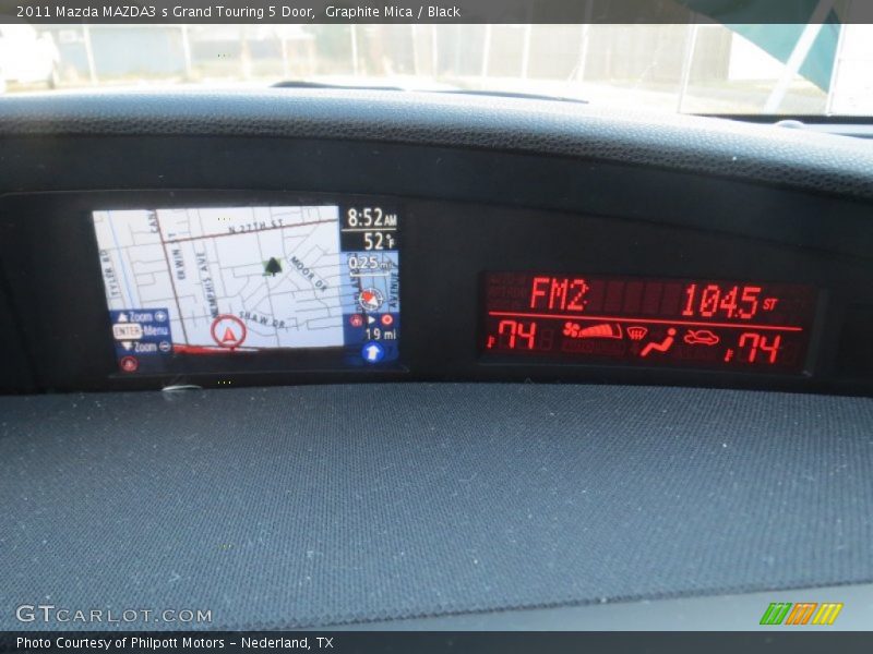 Graphite Mica / Black 2011 Mazda MAZDA3 s Grand Touring 5 Door
