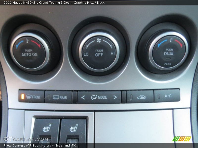 Graphite Mica / Black 2011 Mazda MAZDA3 s Grand Touring 5 Door