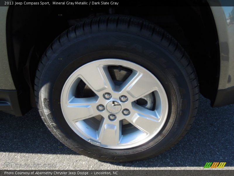 Mineral Gray Metallic / Dark Slate Gray 2013 Jeep Compass Sport