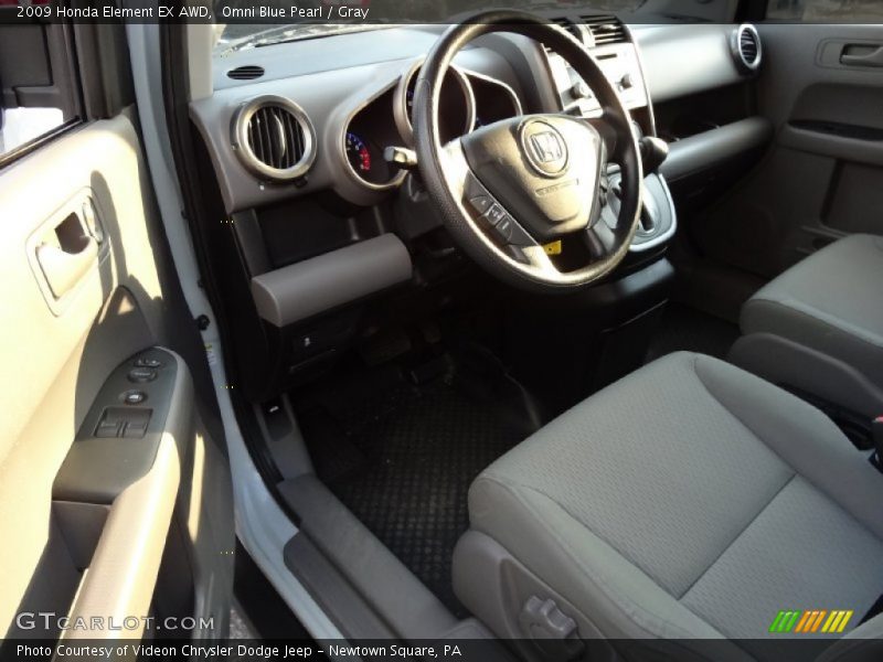 Omni Blue Pearl / Gray 2009 Honda Element EX AWD