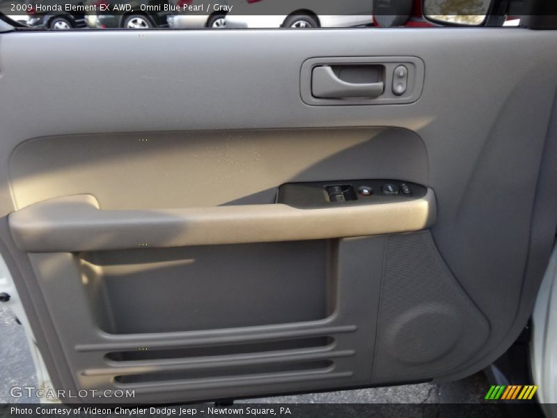 Omni Blue Pearl / Gray 2009 Honda Element EX AWD