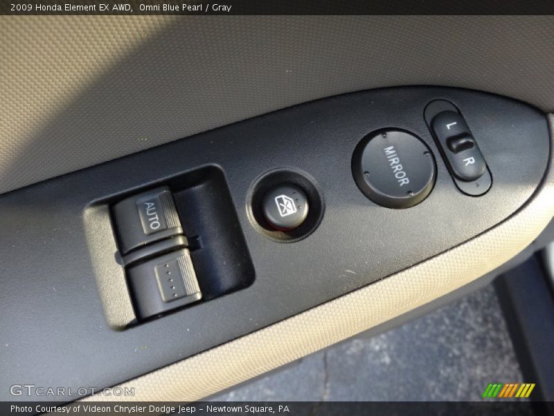 Omni Blue Pearl / Gray 2009 Honda Element EX AWD