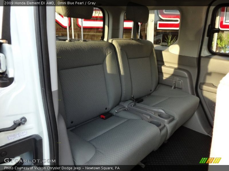 Omni Blue Pearl / Gray 2009 Honda Element EX AWD