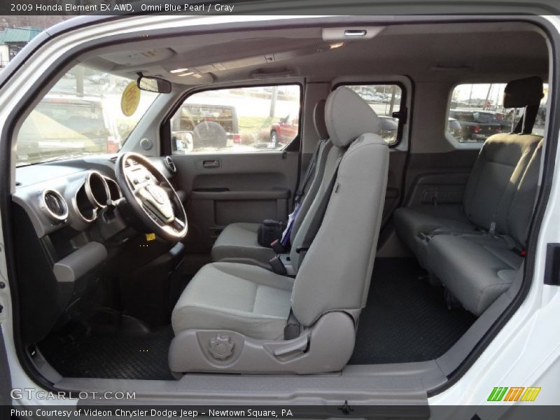Omni Blue Pearl / Gray 2009 Honda Element EX AWD