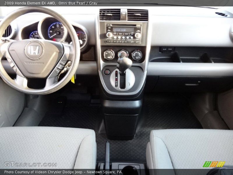 Omni Blue Pearl / Gray 2009 Honda Element EX AWD
