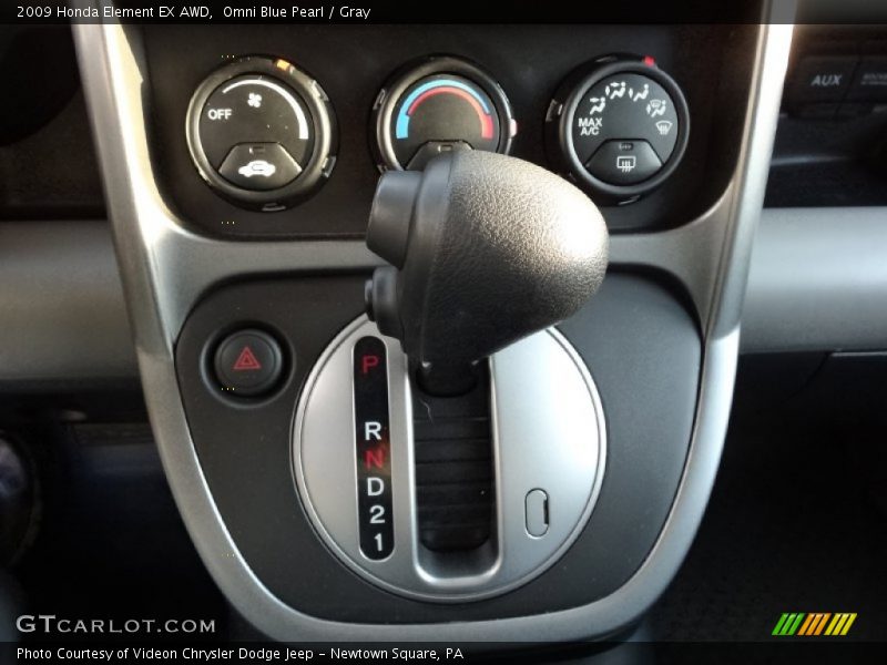 Omni Blue Pearl / Gray 2009 Honda Element EX AWD