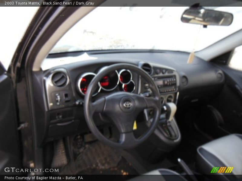 Black Sand Pearl / Dark Gray 2003 Toyota Matrix