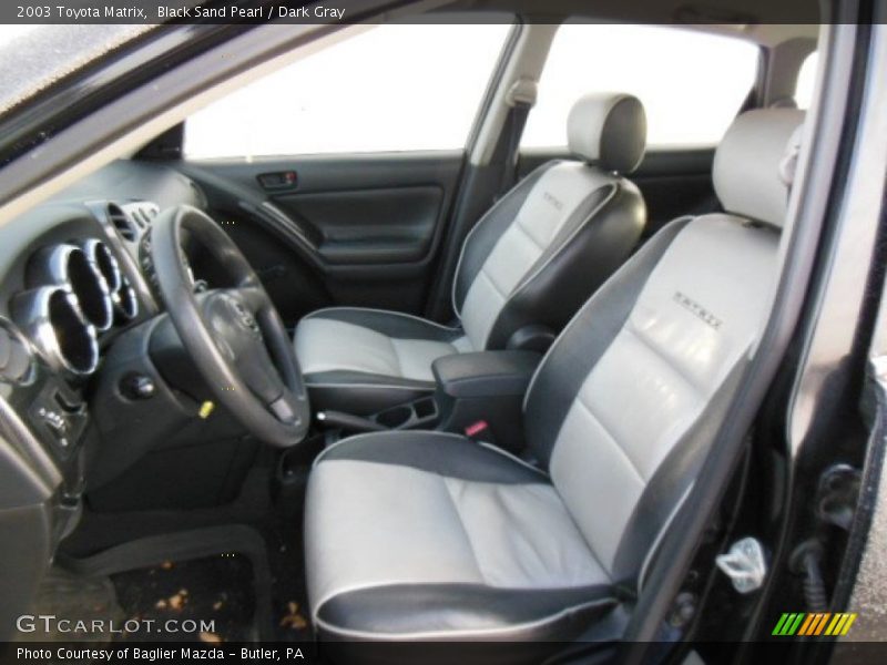 Black Sand Pearl / Dark Gray 2003 Toyota Matrix