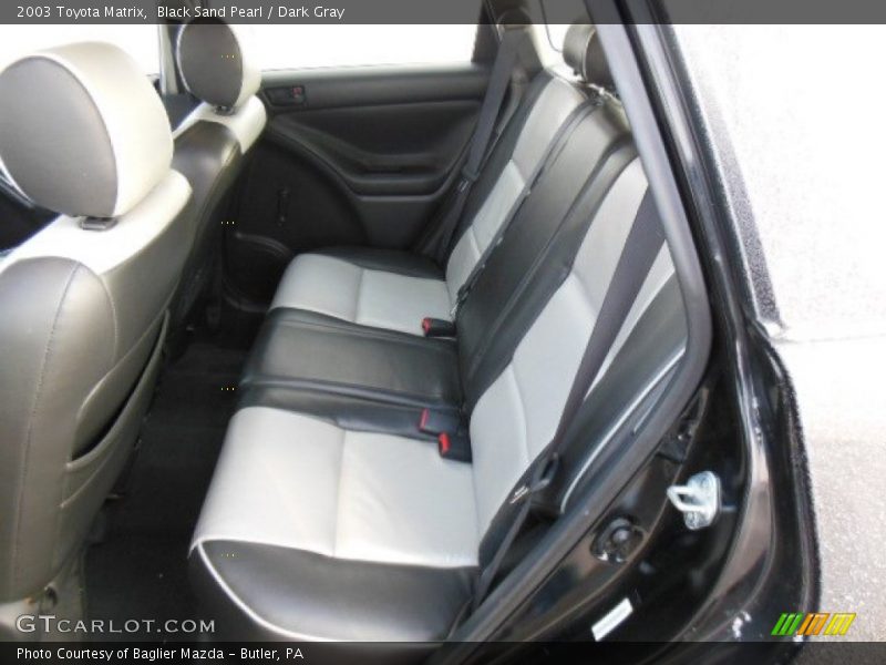 Black Sand Pearl / Dark Gray 2003 Toyota Matrix