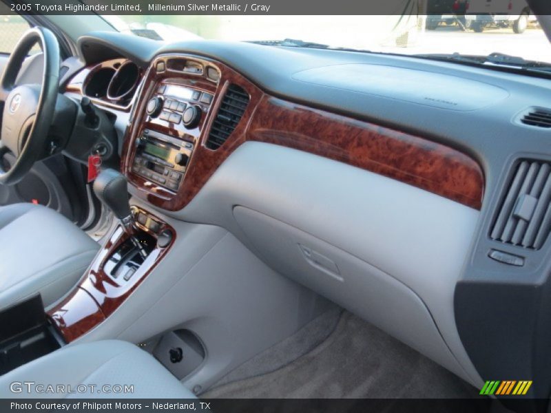 Millenium Silver Metallic / Gray 2005 Toyota Highlander Limited
