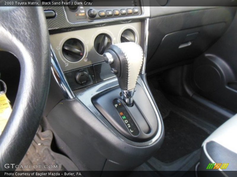 Black Sand Pearl / Dark Gray 2003 Toyota Matrix