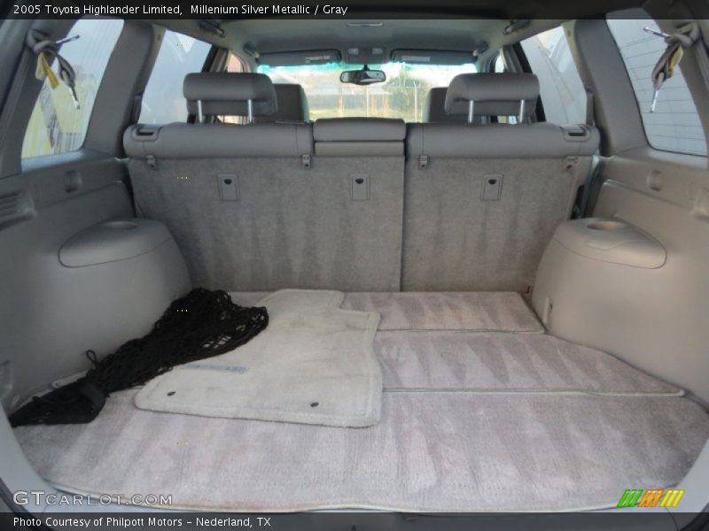 Millenium Silver Metallic / Gray 2005 Toyota Highlander Limited