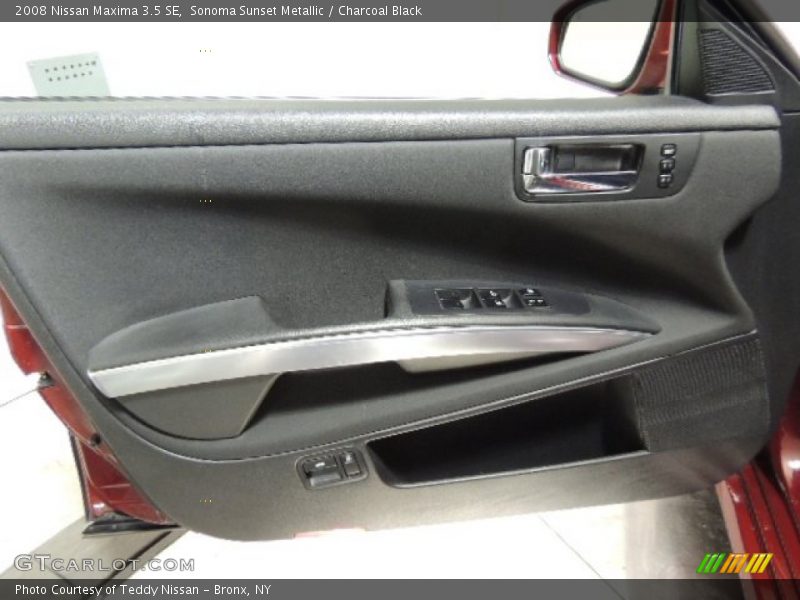 Sonoma Sunset Metallic / Charcoal Black 2008 Nissan Maxima 3.5 SE