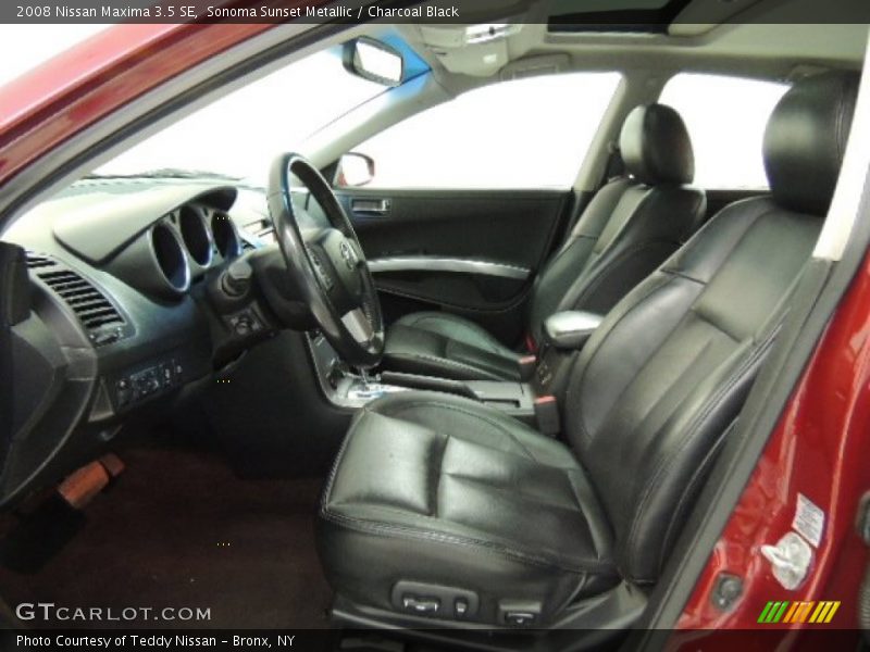 Sonoma Sunset Metallic / Charcoal Black 2008 Nissan Maxima 3.5 SE