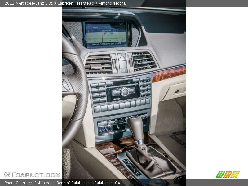 Mars Red / Almond/Mocha 2012 Mercedes-Benz E 350 Cabriolet