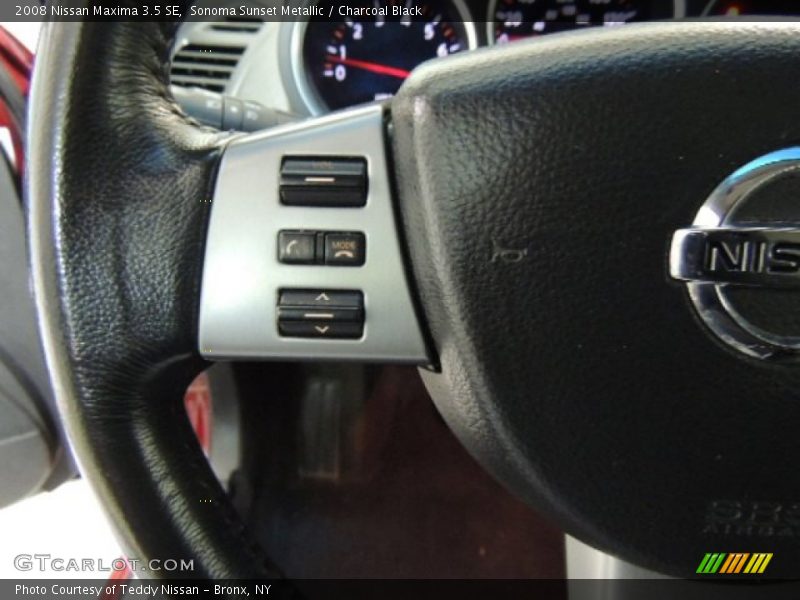 Sonoma Sunset Metallic / Charcoal Black 2008 Nissan Maxima 3.5 SE