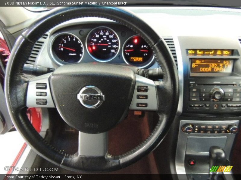 Sonoma Sunset Metallic / Charcoal Black 2008 Nissan Maxima 3.5 SE
