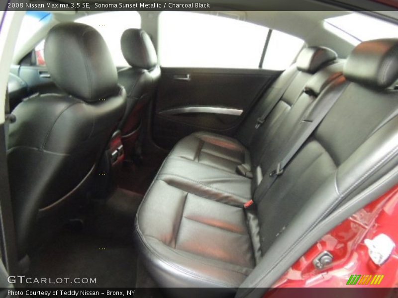 Sonoma Sunset Metallic / Charcoal Black 2008 Nissan Maxima 3.5 SE