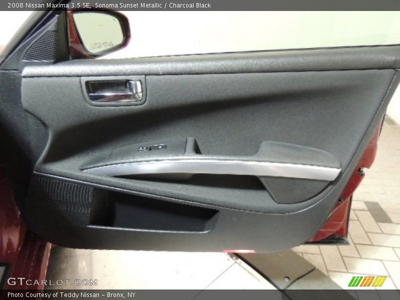Sonoma Sunset Metallic / Charcoal Black 2008 Nissan Maxima 3.5 SE