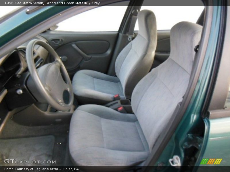  1996 Metro Sedan Gray Interior