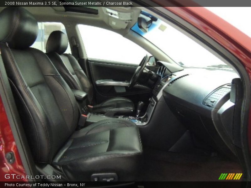 Sonoma Sunset Metallic / Charcoal Black 2008 Nissan Maxima 3.5 SE