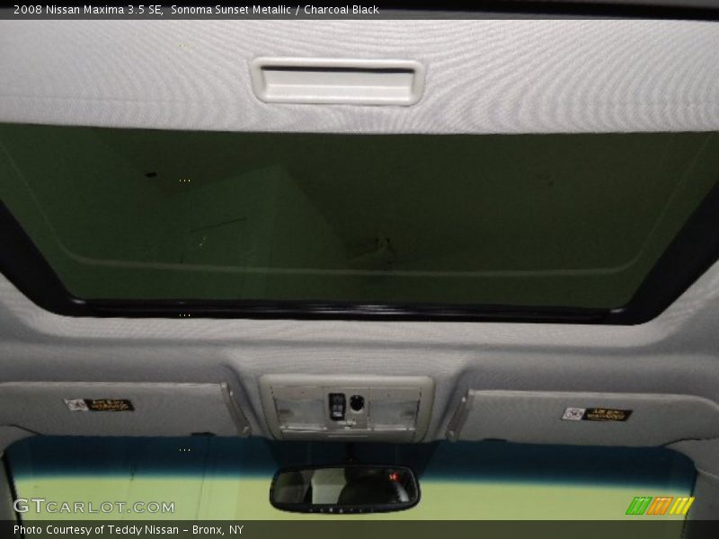 Sonoma Sunset Metallic / Charcoal Black 2008 Nissan Maxima 3.5 SE