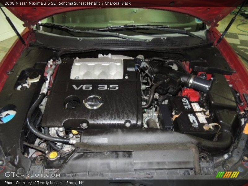 Sonoma Sunset Metallic / Charcoal Black 2008 Nissan Maxima 3.5 SE