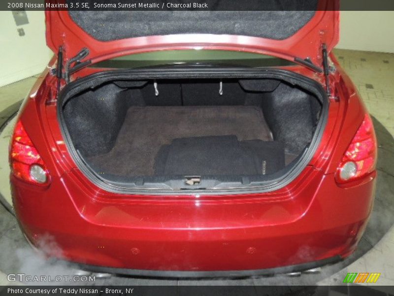 Sonoma Sunset Metallic / Charcoal Black 2008 Nissan Maxima 3.5 SE