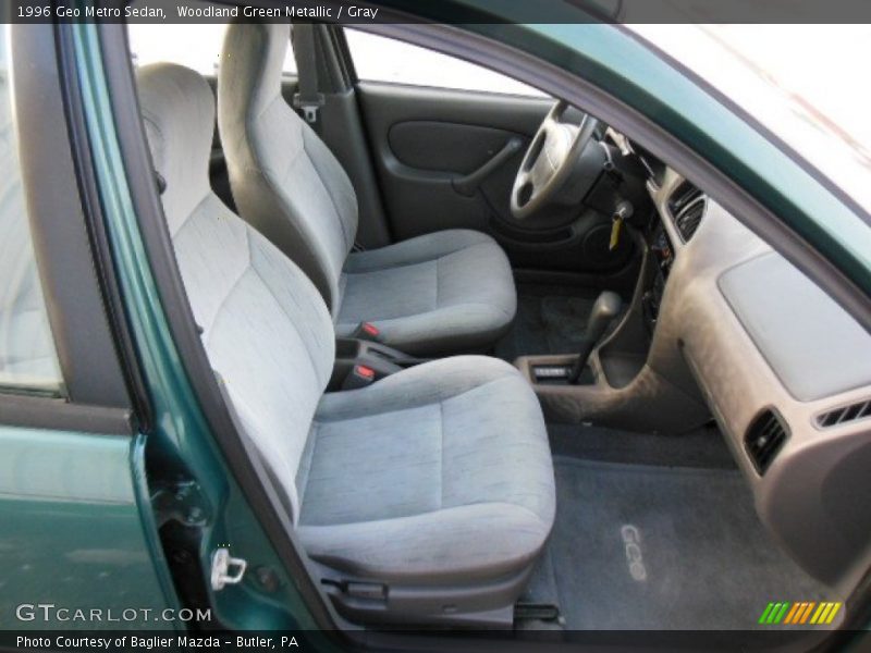  1996 Metro Sedan Gray Interior