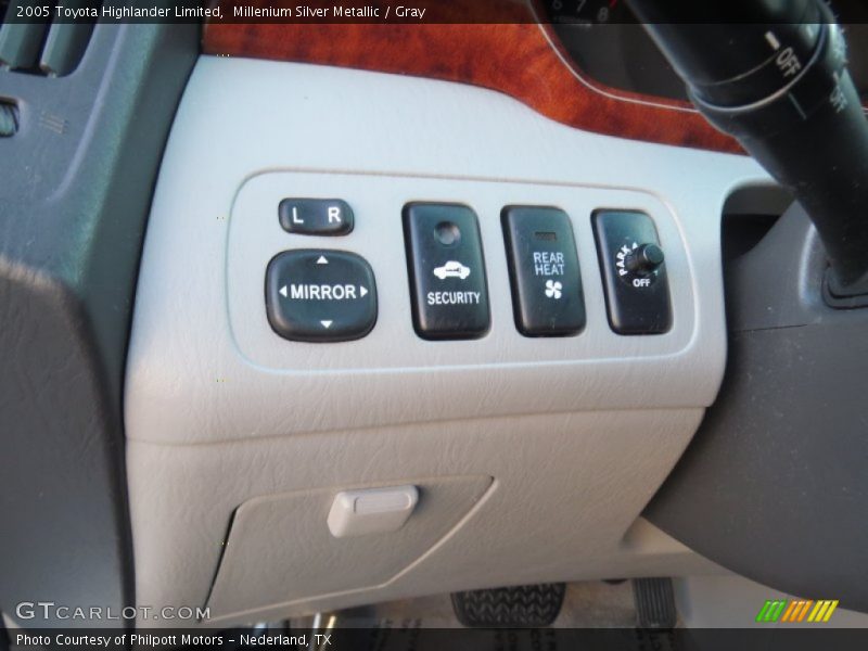 Millenium Silver Metallic / Gray 2005 Toyota Highlander Limited