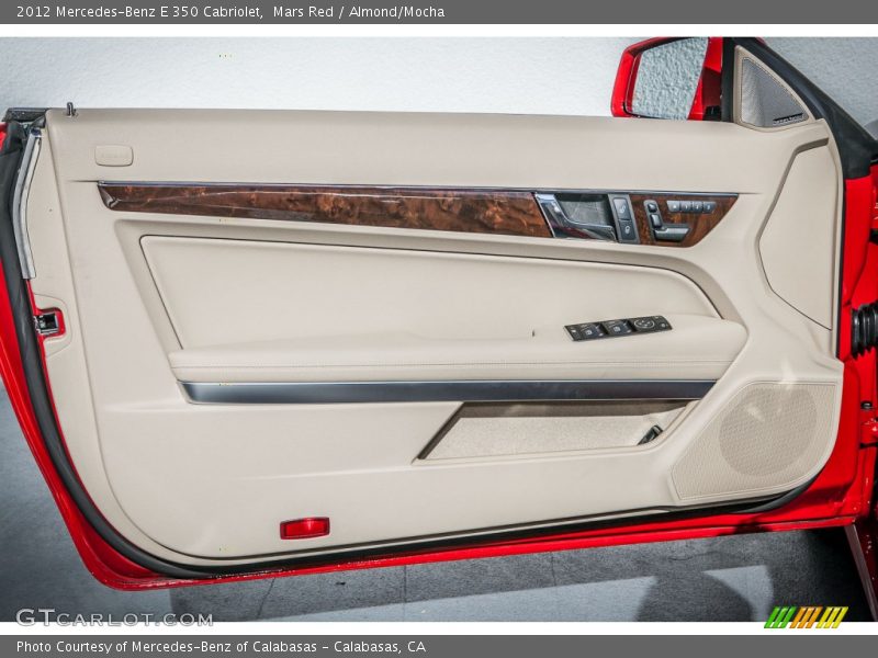 Mars Red / Almond/Mocha 2012 Mercedes-Benz E 350 Cabriolet