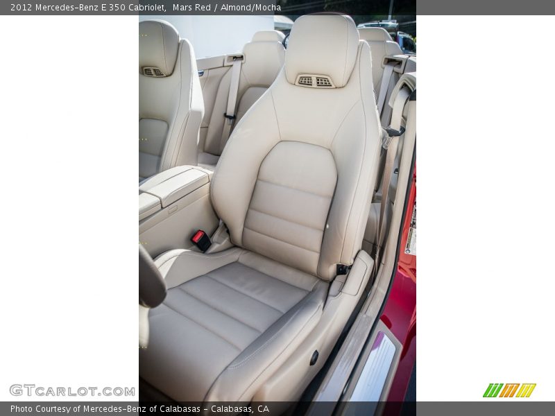 Mars Red / Almond/Mocha 2012 Mercedes-Benz E 350 Cabriolet