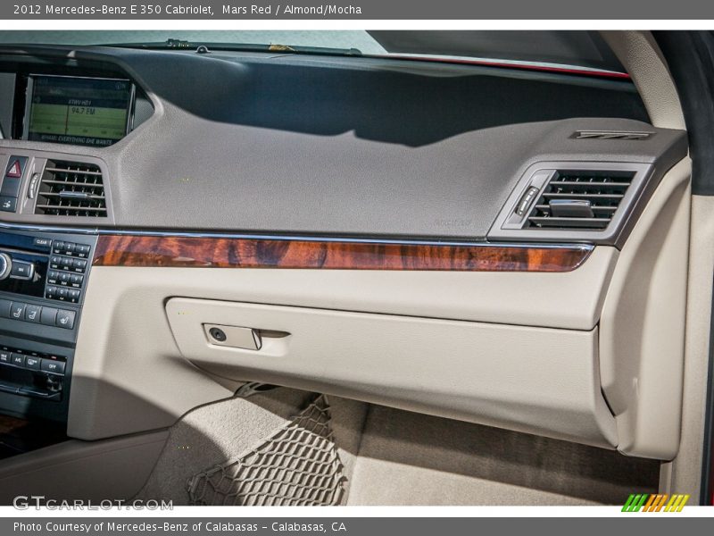 Mars Red / Almond/Mocha 2012 Mercedes-Benz E 350 Cabriolet