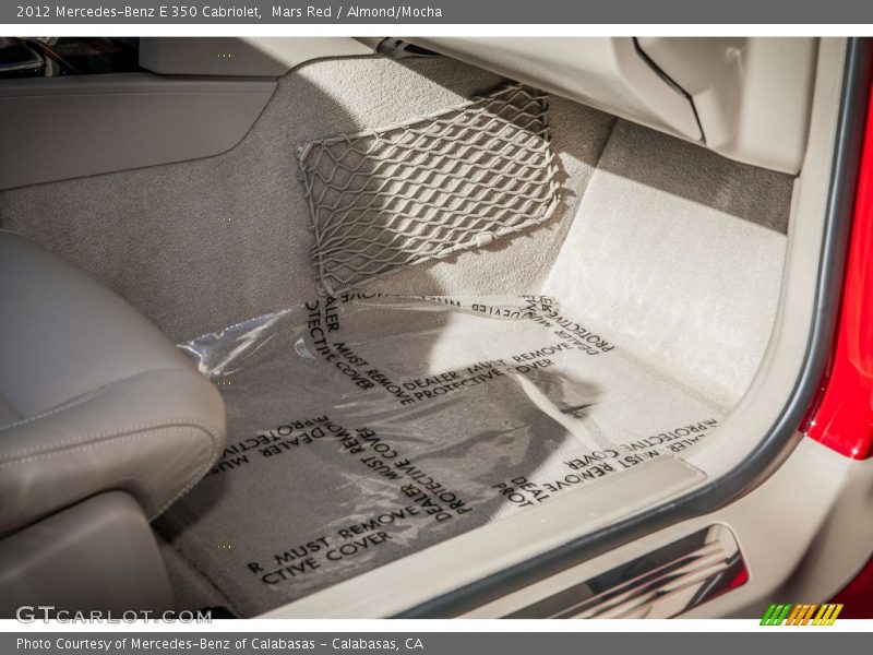 Mars Red / Almond/Mocha 2012 Mercedes-Benz E 350 Cabriolet