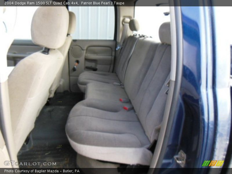 Patriot Blue Pearl / Taupe 2004 Dodge Ram 1500 SLT Quad Cab 4x4