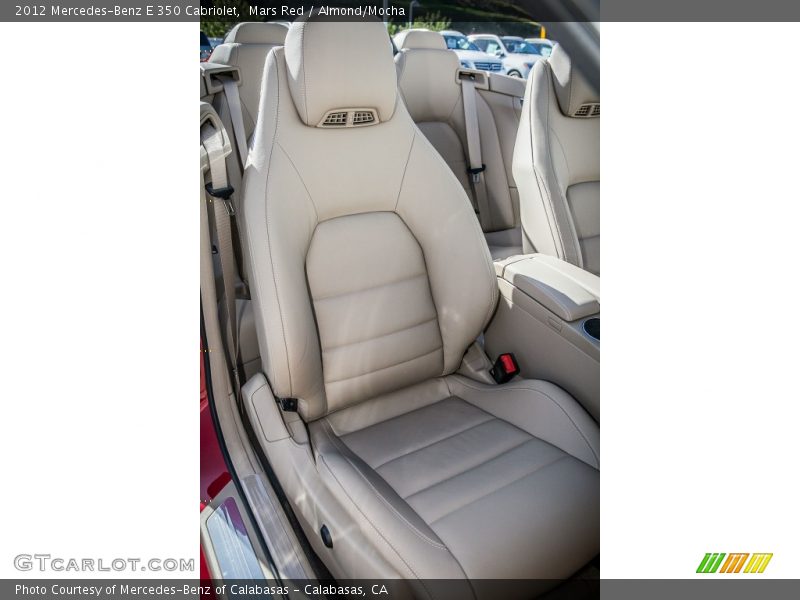 Mars Red / Almond/Mocha 2012 Mercedes-Benz E 350 Cabriolet