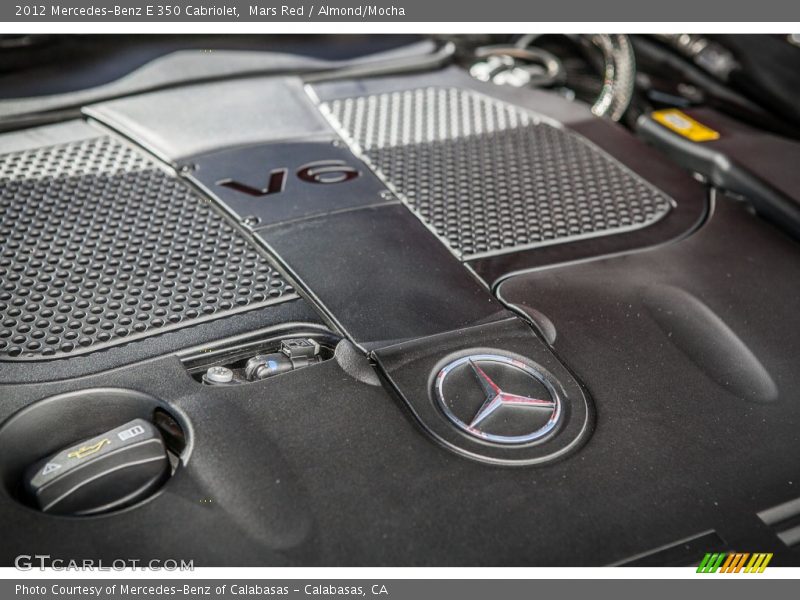 Mars Red / Almond/Mocha 2012 Mercedes-Benz E 350 Cabriolet
