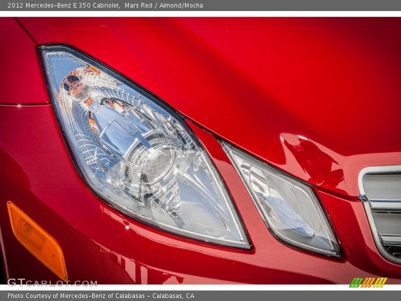 Mars Red / Almond/Mocha 2012 Mercedes-Benz E 350 Cabriolet