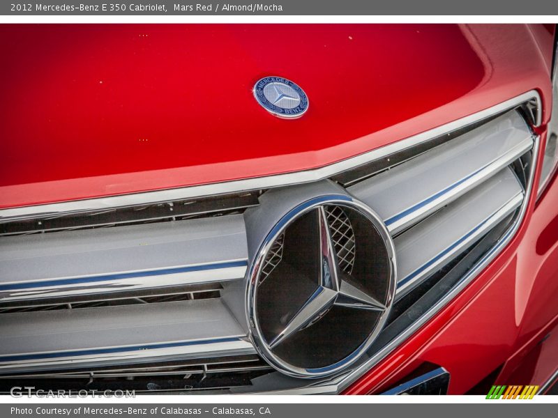 Mars Red / Almond/Mocha 2012 Mercedes-Benz E 350 Cabriolet