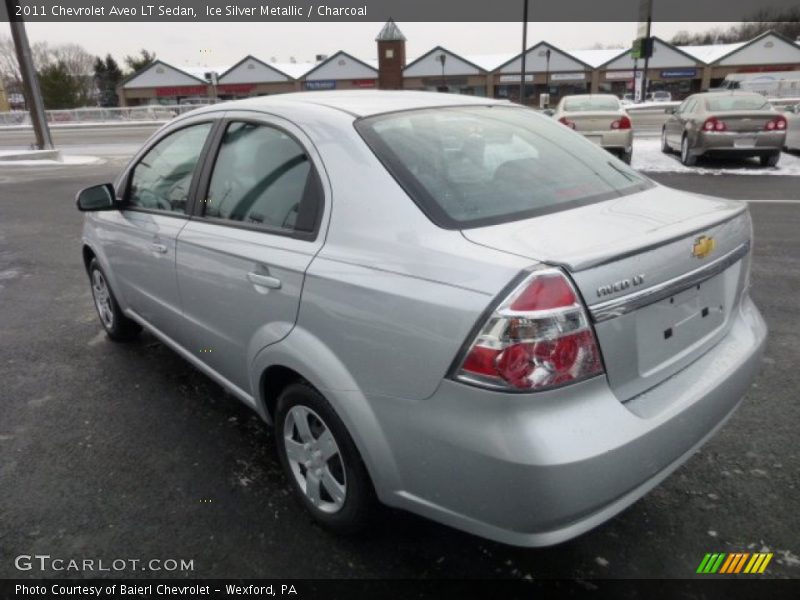 Ice Silver Metallic / Charcoal 2011 Chevrolet Aveo LT Sedan