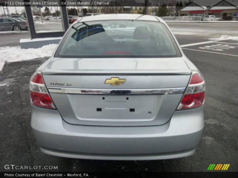 Ice Silver Metallic / Charcoal 2011 Chevrolet Aveo LT Sedan